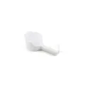 White multifunctional plastic bag sealing clip with discharge nozzle and lid for food - White