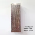 Tubo ahumador cuadrado de 6 pulgadas en acero inoxidable 304 para barbacoa, 150g - Tubo de Ahumado Rectangular de 6 Pulgadas
