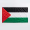 Bandiera nazionale della Palestina 90x150cm in tessuto di poliestere resistente - Stile con Tasca per Asta