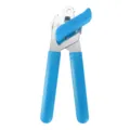 Apriscatole manuale in acciaio inossidabile con manici blu ergonomici per la cucina - Blu (Blu C)