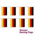 Festones bandiera nazionale tedesca per eventi sportivi e feste - Stile Germania
