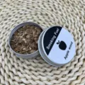 Apple wood smoking chips for cocktail whiskey and culinary smoker gun in aluminum tin. - 20g Apple Small Box