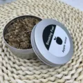 Apple wood smoking chips in aluminum tin for whiskey cocktail and culinary smoking fuel use. - 50g Applewood Large Box