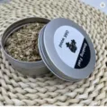 Oak wood smoking chips in aluminum tin box for whiskey cocktail and culinary smoking. - Oak Wood Chips 50g Large Box