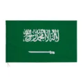 Hochwertige 90x150cm Nationalflagge von Saudi-Arabien aus strapazierfähigem Polyester - Autoflagge