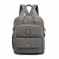 Grauer multifunktionaler Damenrucksack mit USB-Ladeanschluss und Tragegriffen SKU - Stil 3 / Grau