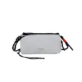 Hellgraue Nylon-Outdoor-Wasserflaschentasche mit verstellbarem Seilschultergurt - 5 / Grau