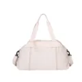 Beige lightweight sports gym bag with shoulder strap for travel, fitness and yoga - Apricot