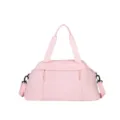 Elegant pink lightweight sports yoga gym bag featuring a detachable crossbody strap - Pink