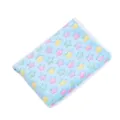Coperta per animali in pile corallo, azzurro con stelle colorate, morbida e calda per cani. - Stella Blu