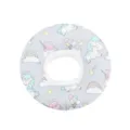 Cute unicorn pattern pet Elizabeth collar for cats and dogs recovery - M: Diameter 25cm / Blue Gray Unicorn