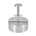 High Quality Stainless Steel Burger Press Patty Maker Round Kitchen Press Tool - Large Press-Type