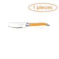 Laguiole butter knife yellow handle cheese spreader 1 piece kitchen tool table tableware - 1pc Plastic Orange Handle Butter Knife
