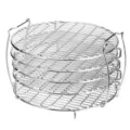 Rejilla multicapa de acero inoxidable para freidora de aire accesorio soporte. - Rejilla de parrilla multicapa