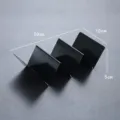 Premium black metal taco holder stand for 3 shells, size 20cm x 10cm x 5cm display - 2-3 Slot Black V-Shaped Taco Holder