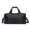 Grand sac de sport noir imperméable avec compartiment chaussures pour l'entraînement - Taille unique / Noir