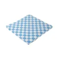 Papier sulfurisé à carreaux bleu et blanc pour emballage et doublure alimentaire - Bleu à Carreaux