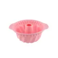 Roze siliconen bundt cake vorm anti-aanbak bakplaat chiffon taart keukengereedschap - Bloemvormige bakplaat