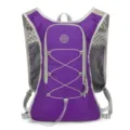 Professional purple running hydration vest backpack designed for marathon and hiking - One Size / Purple