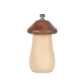 Grazioso macinapepe in legno a forma di fungo con manopola in metallo regolabile cucina - Mushroom shape grinder