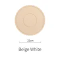 22cm creamy white silicone heat insulation placemat for pots and dishes - 22cm / Off White