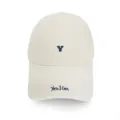 Casual embroidered baseball cap for women, stylish cotton sun hat with letter design. - Adult 56-60cm / Y Beige