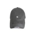 Washed cotton baseball cap for women, vintage embroidered letter casual sun hat streetwear. - Adult 56-60cm / NB Grey
