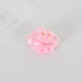 Mini artificial pink hydrangea flower head for DIY crafts hair accessories and floral decor - Pink