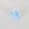 Mini artificial blue hydrangea flower head for handmade DIY hair accessories and decor. - Blue