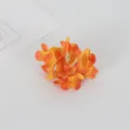 Mini testa di fiore di ortensia artificiale arancione per accessori capelli fai da te - Arancione