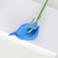 Μίνι μπλε τεχνητό κρίνο Calla από PU για διακόσμηση σπιτιού και γραφείου - Μπλε ζαφείρι