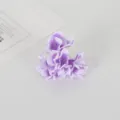 Mini teste di ortensia artificiali viola per forcine fai da te e decorazione floreale. - Viola chiaro