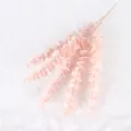 Pink artificial eucalyptus branches fake plants for home decor floral arrangements. - Pink