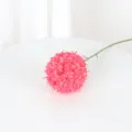 Enkele roze kunstmatige allium bloemtak, neppe uienbal voor bruiloftsfeest en huisdecoratie - Dieproze