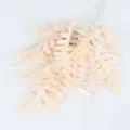Artificial cypress fern leaves champagne color wedding party stage floral decor props - Champagne