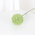 Kunstmatige allium bloembal enkele stengel voor huwelijk feest huis decoratieve bloemstuk - Lichtgroen