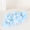 Artificial blue flower branch for wedding decoration, floral arrangement, faux flora. - Blue