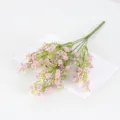Artificial pink gypsophila baby breath flower bouquet for home wedding decoration sku - Light Purple