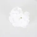 Pure white artificial hydrangea flower head for wedding flower wall and party floral decor. - White