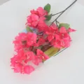 Variante di ramo di bouganville rosa artificiale per decorazioni di casa e matrimoni - Stile a 51 Fiori / Rosso rosa