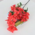 Ramo di buganvillea artificiale rossa per decorazioni di casa, matrimoni e hotel - Stile a 51 Fiori / Rosso