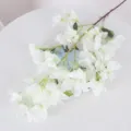 Ramo di fiori di bouganville bianca artificiale per decorazioni nuziali e per la casa - Stile a 87 Fiori / Bianco