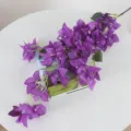 Ramo di bouganville viola artificiale realistica per decorazione casa e matrimoni - Stile a 96 Fiori / Viola