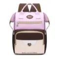 Multifunktionaler Wickelrucksack Rosa Braun Grosse Kapazitaet Mama Reisetasche Neu Top - Lila
