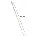 Spiedino piatto per barbecue in acciaio inox per campeggio esterno 39 cm - 39cm