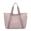 Grote dames nylon shopper handtas schoudertas casual reistas roze modieus design - Lavendel