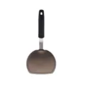 Silicone fish spatula with black handle kitchen cooking tool non-stick cookware utensil 1pc - Pancake Spatula