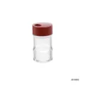 Clear acrylic seasoning and oil dispenser bottle with red lid for restaurant kitchen use - Toothpick Holder (JD-6802)