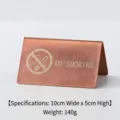 Rose gold stainless steel no smoking sign, 10x5cm table display for restaurant use - No Smoking Sign (10x5cm) / 10x5cm / Rose Gold