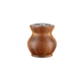 Acacia Wood Manual Pepper Grinder Spice Mill Kitchen Cooking Tool Wood Grain Finish - Large Salt Shaker Jars